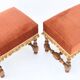 Paire de tabourets