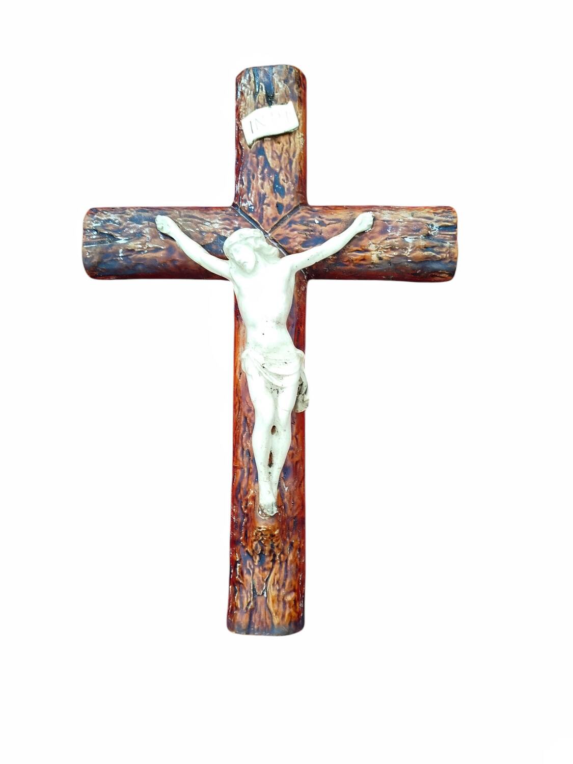 Ceramic crucifix