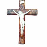 Ceramic crucifix