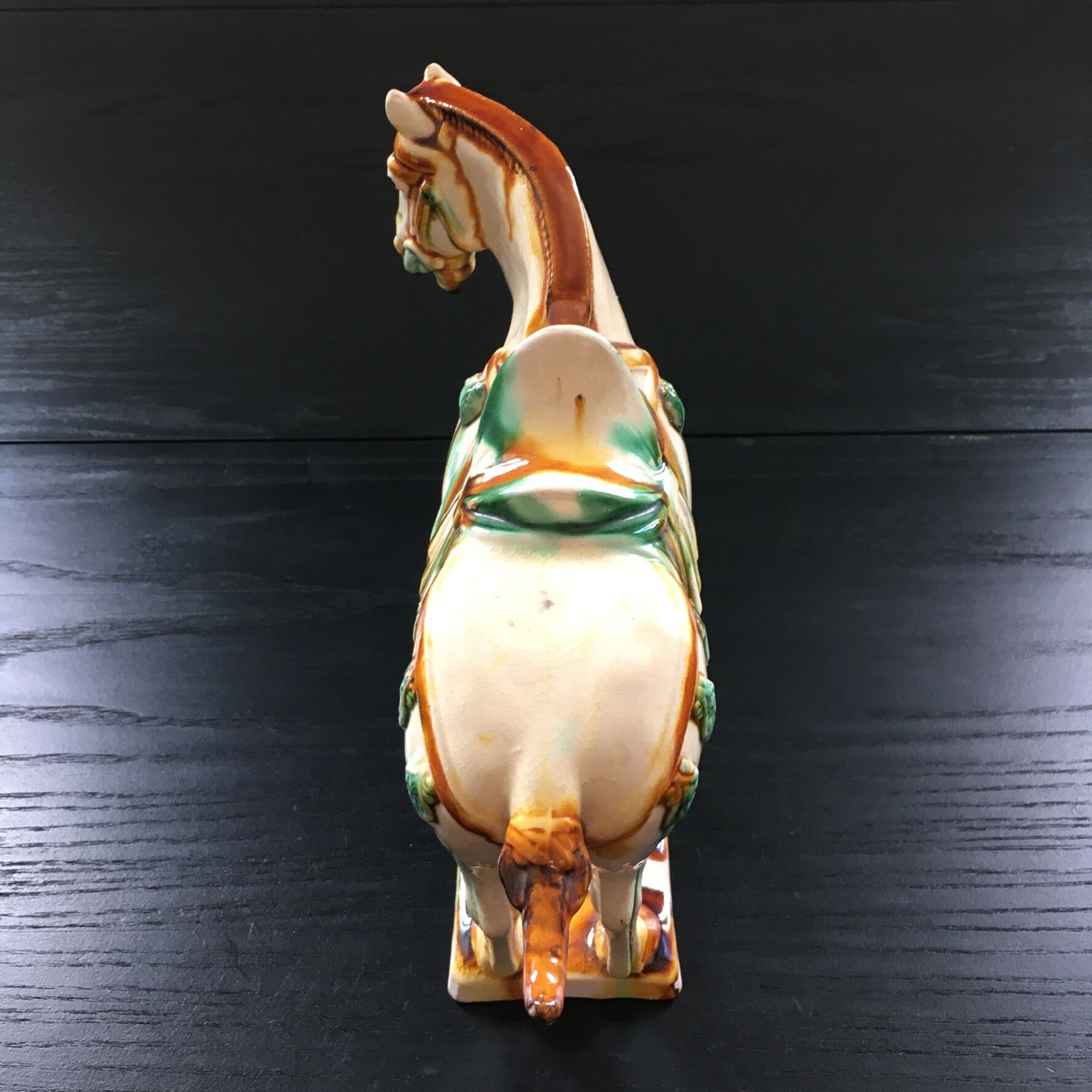 Pair of ceramic horses