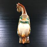 Pair of ceramic horses