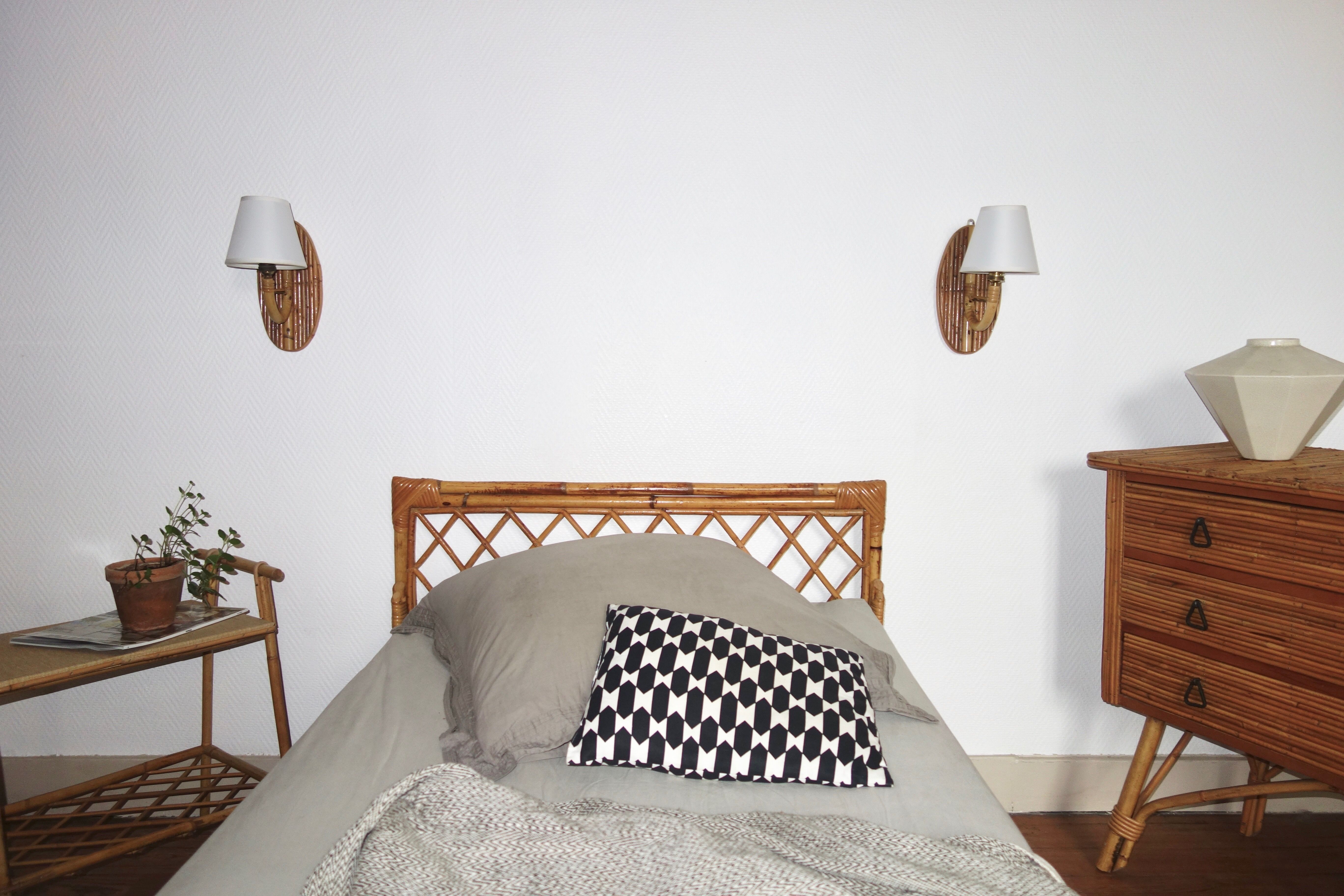 Pair of wall lamps 1950