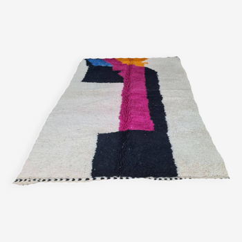 Tapis berbère en laine fait main 250 x 150 cm