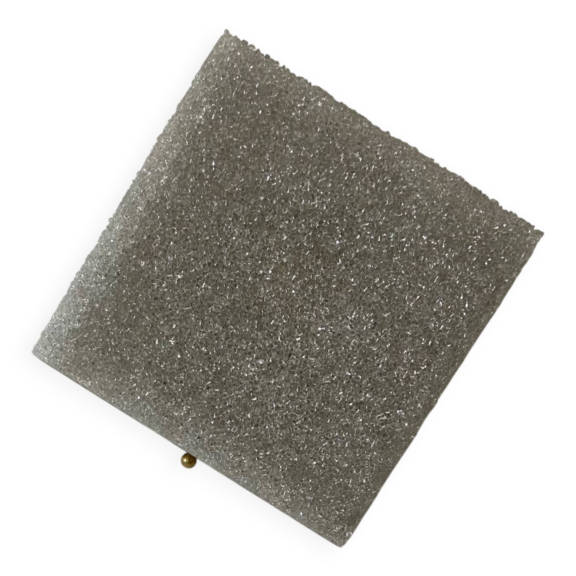 Vintage brass and Perspex wall lamp, France 1960