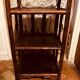 Vintage rattan shelf