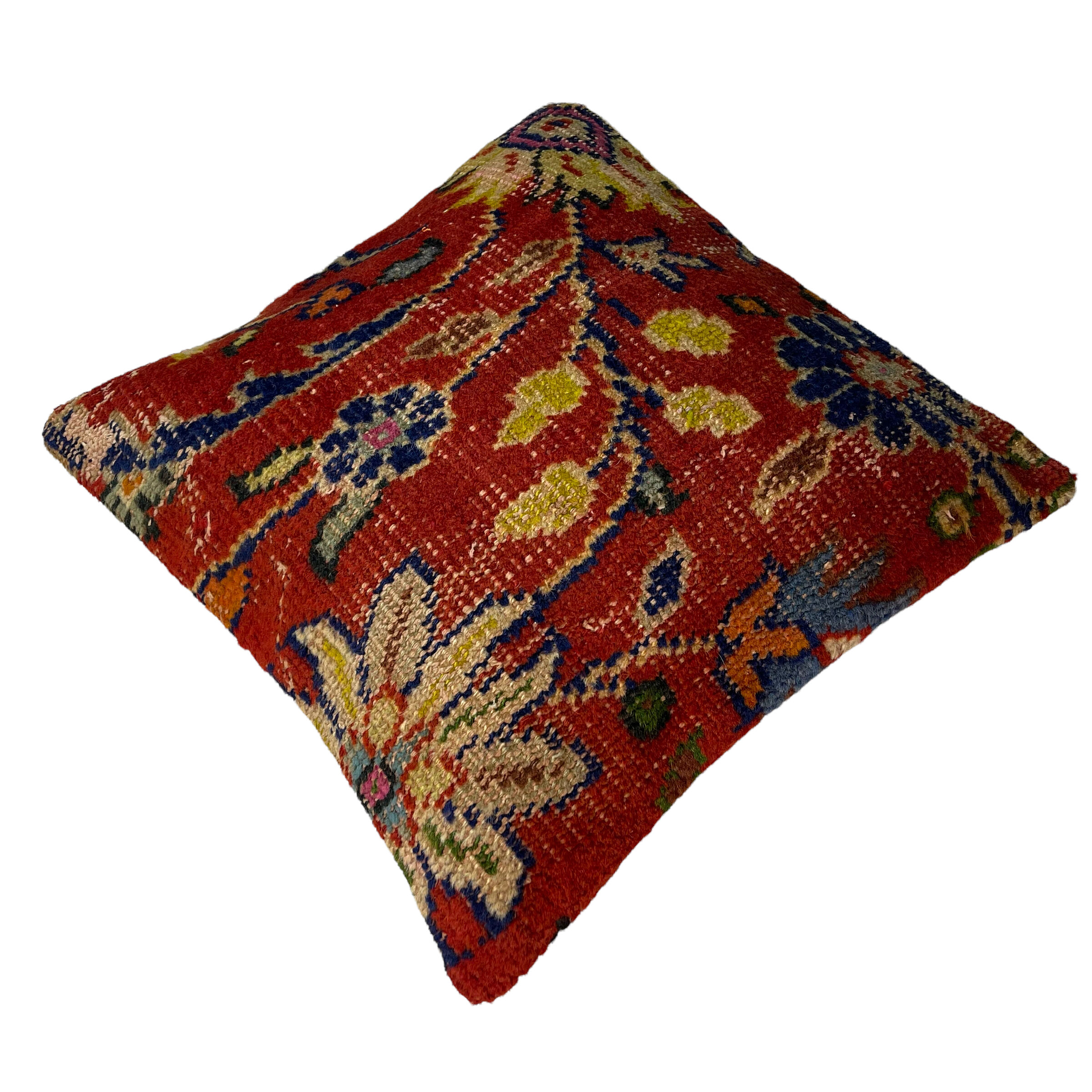 Housse de coussin de tapis turc vintage 45 x 45 cm