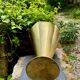 Vintage 1960s brass umbrella stand