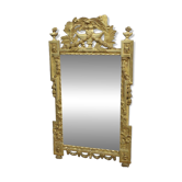 Louis XVI mirror in gilded wood, 18th century