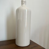 Set of 2 bottles in white stoneware