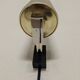 Modernist wall light in glass and brass by Maison Arlus, France circa 1950.