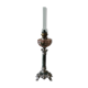 Kerosene lamp late nineteenth century mounted on Corinthian column.