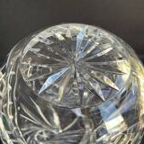Cylindrical vase – handmade cut crystal