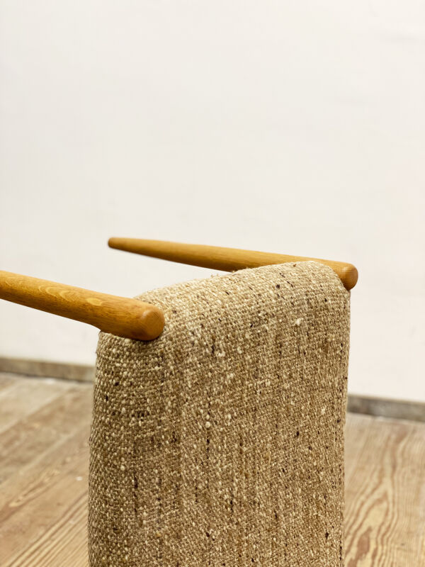 Tabouret danois En Chêne Du milieu Du Siècle Modèle 80a, Par Niels Otto Møller Pour J.L. Møllers, Années 1960