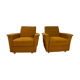 Paire de fauteuils club