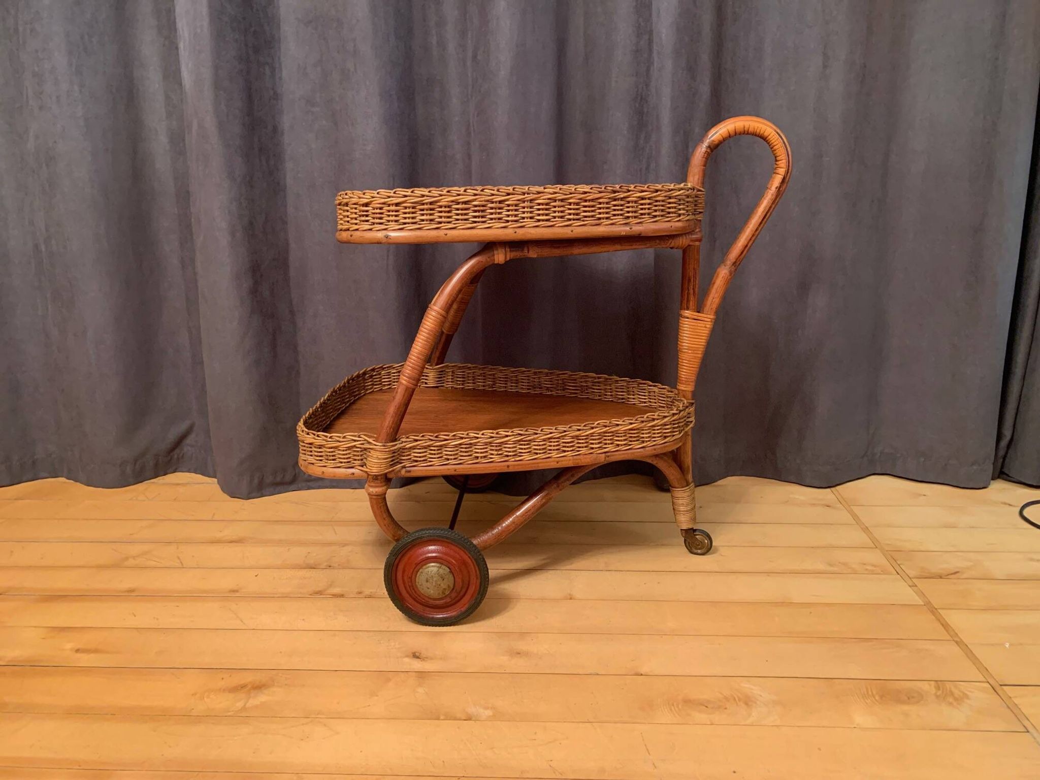 Chariot de bar, Italie, années 1950