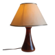 Pied de lampe à poser en bois massif style scandinave - mid. XXeme