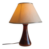 Pied de lampe à poser en bois massif style scandinave - mid. XXeme
