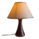 Pied de lampe à poser en bois massif style scandinave - mid. XXeme