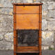 Bedside table wood imitation bamboo, bedside table, side table, interior decoration