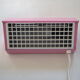 Pink wall lamp, model V615 from Ikea, 1980s