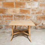 Rattan coffee table