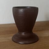 Grès egg cup Turgis pottery Calvados