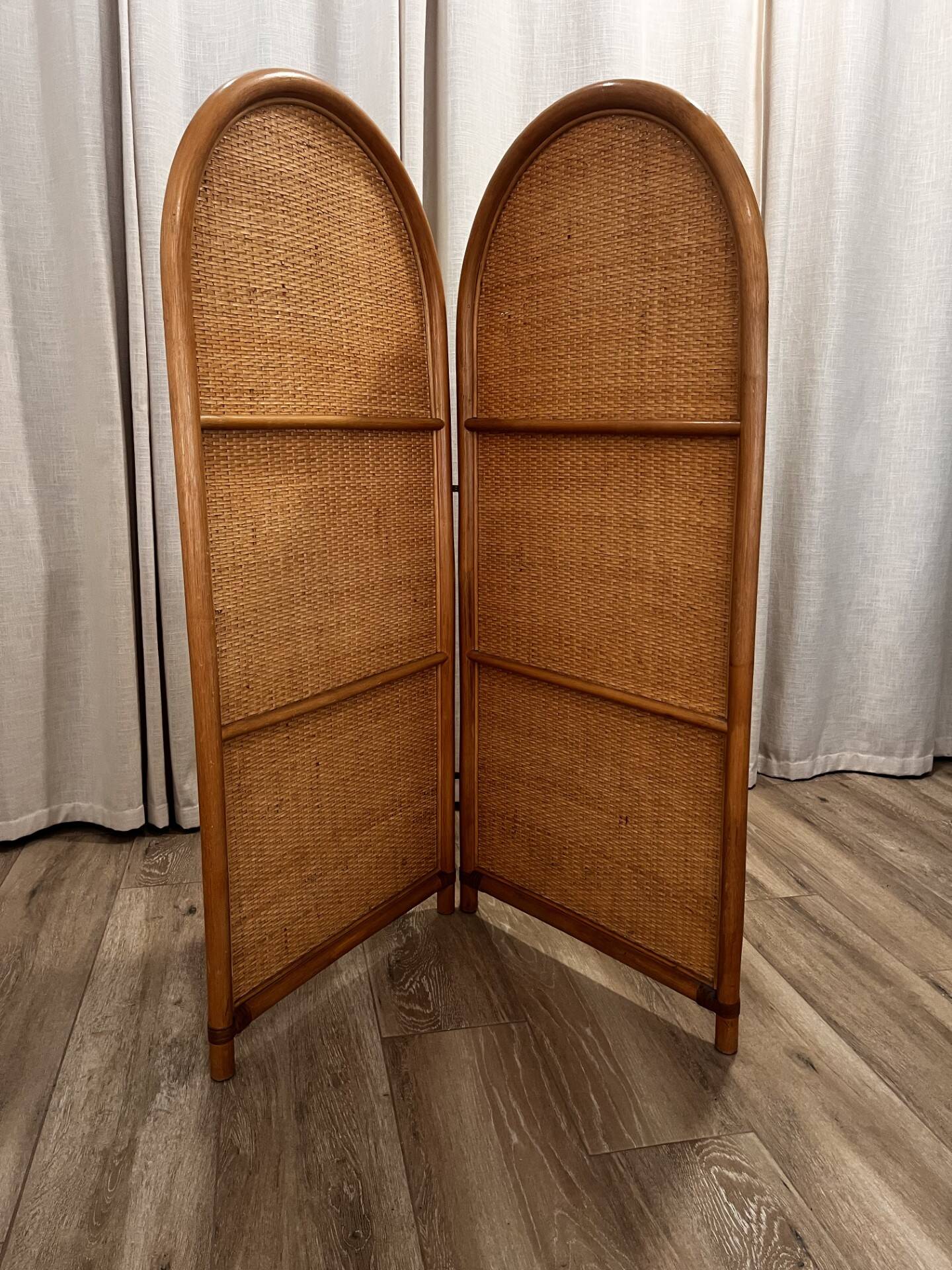 Rattan screen