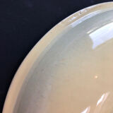 Paris ceramic dish with slip decoration, by Suzy Coste