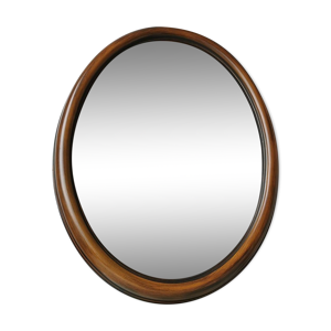 Miroir ovale vintage des années