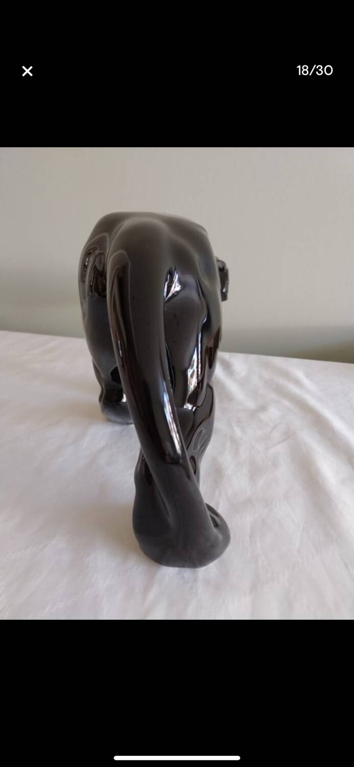 Saint Clement Ceramic Black Panther