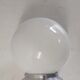 Plafonnier globe opaline - années 50/60