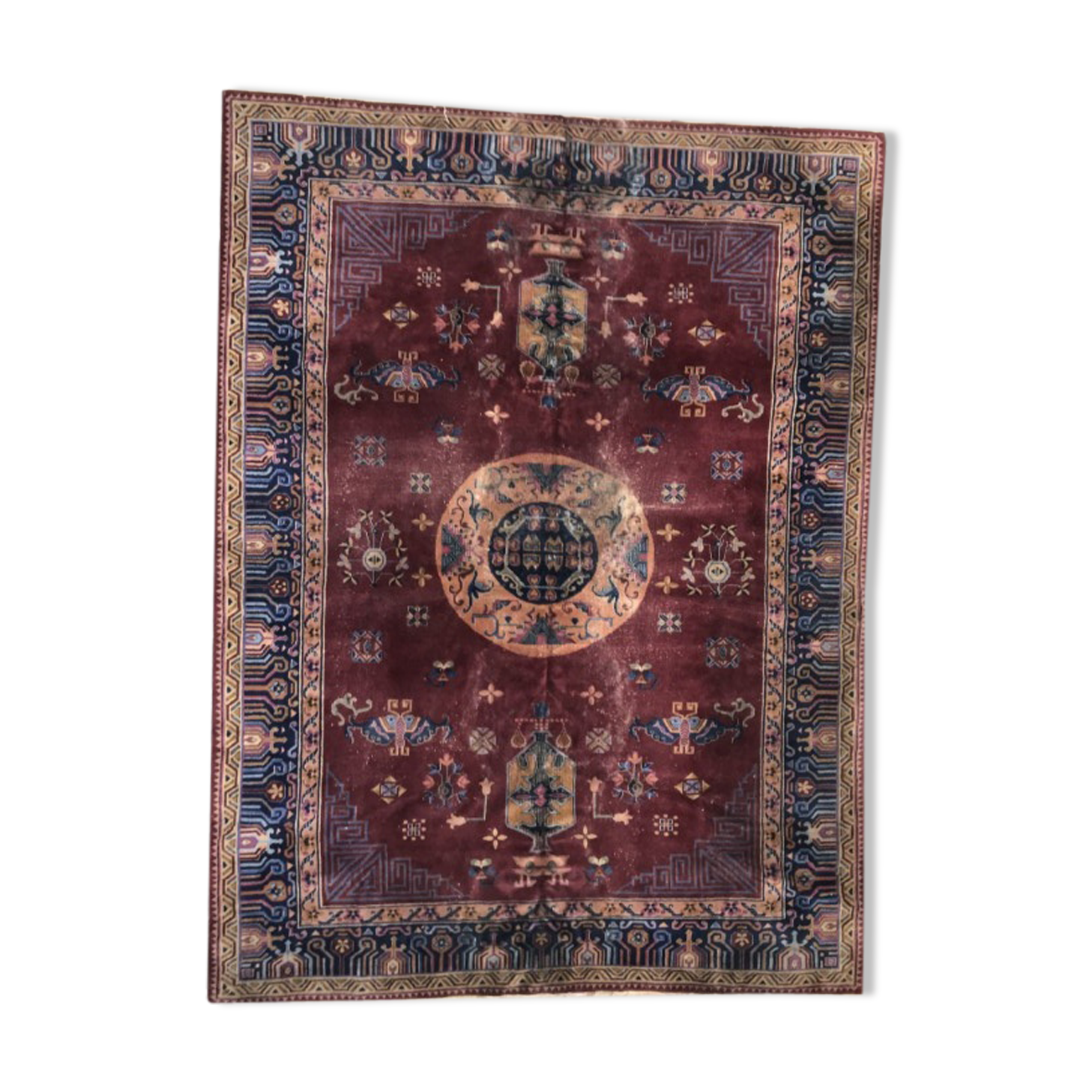 Chinese rug handmade 280 x 377 cm