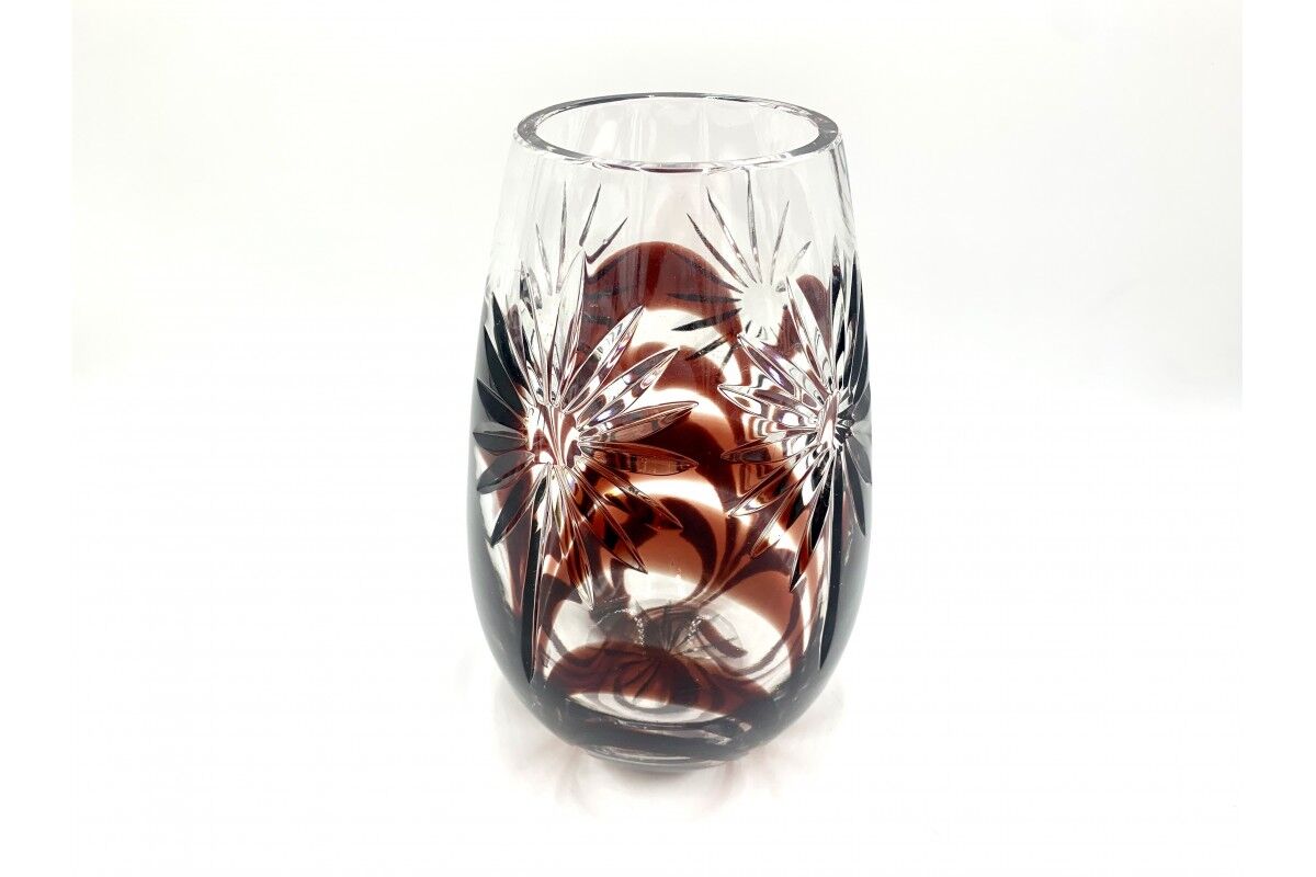 Crystal vase, Julia Glassworks, Poland, 1960s