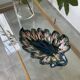Grand plat feuille Vallauris