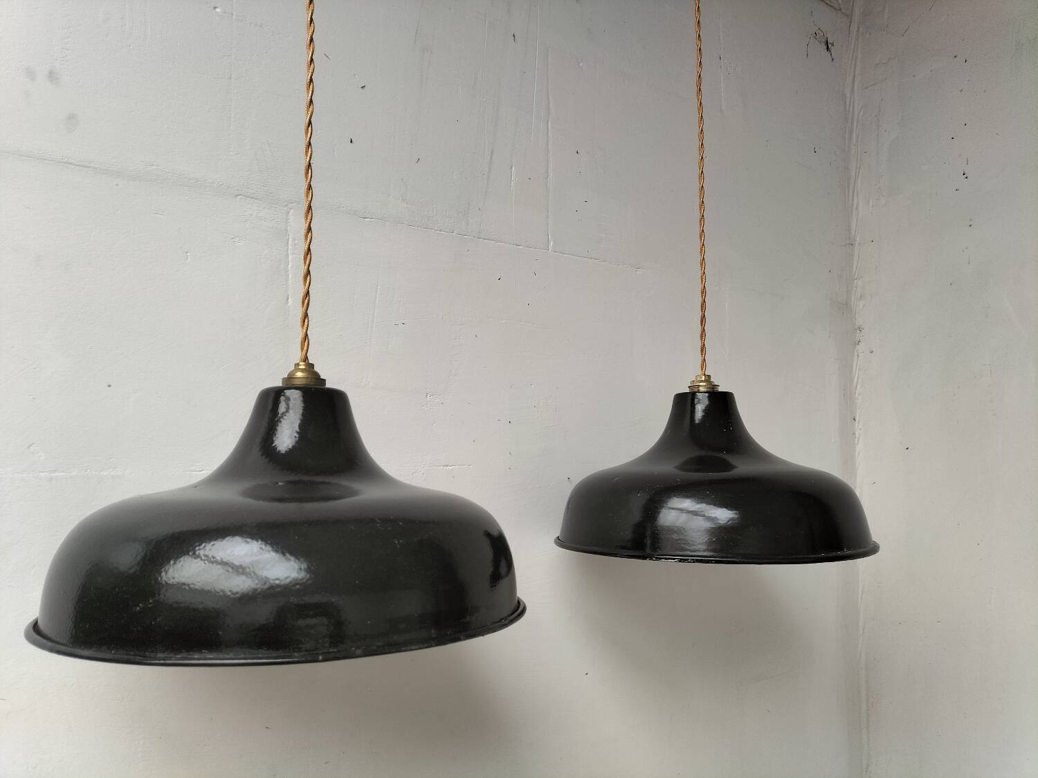 Paire de suspensions industrielles