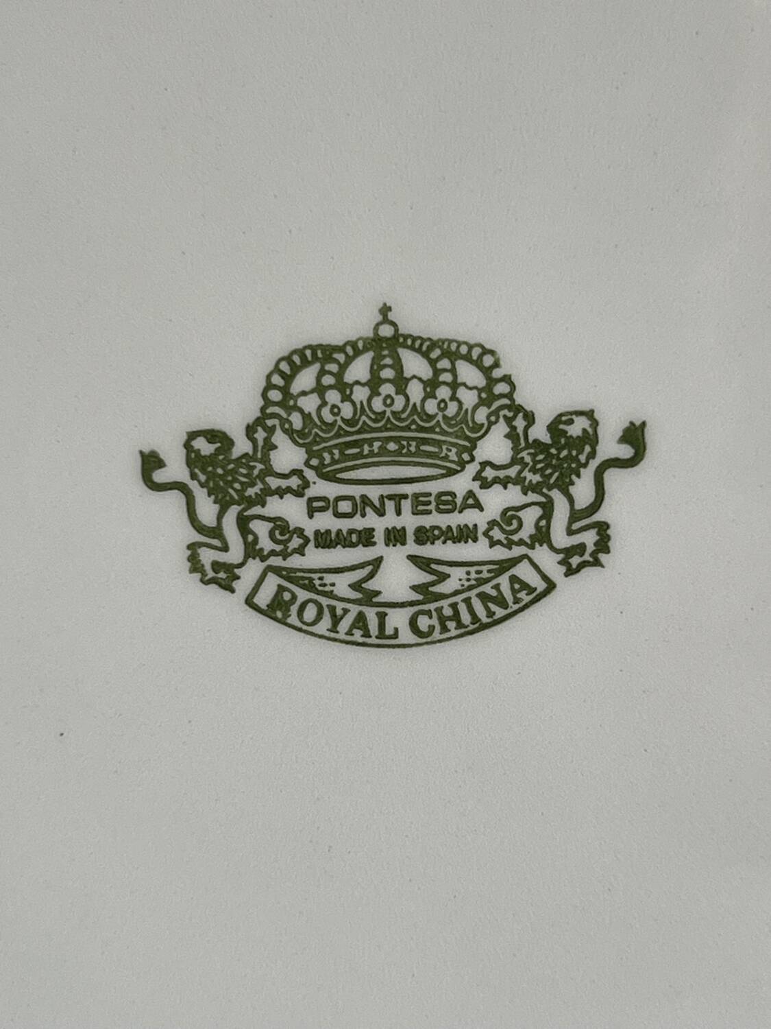 Vintage Pontesa round dish