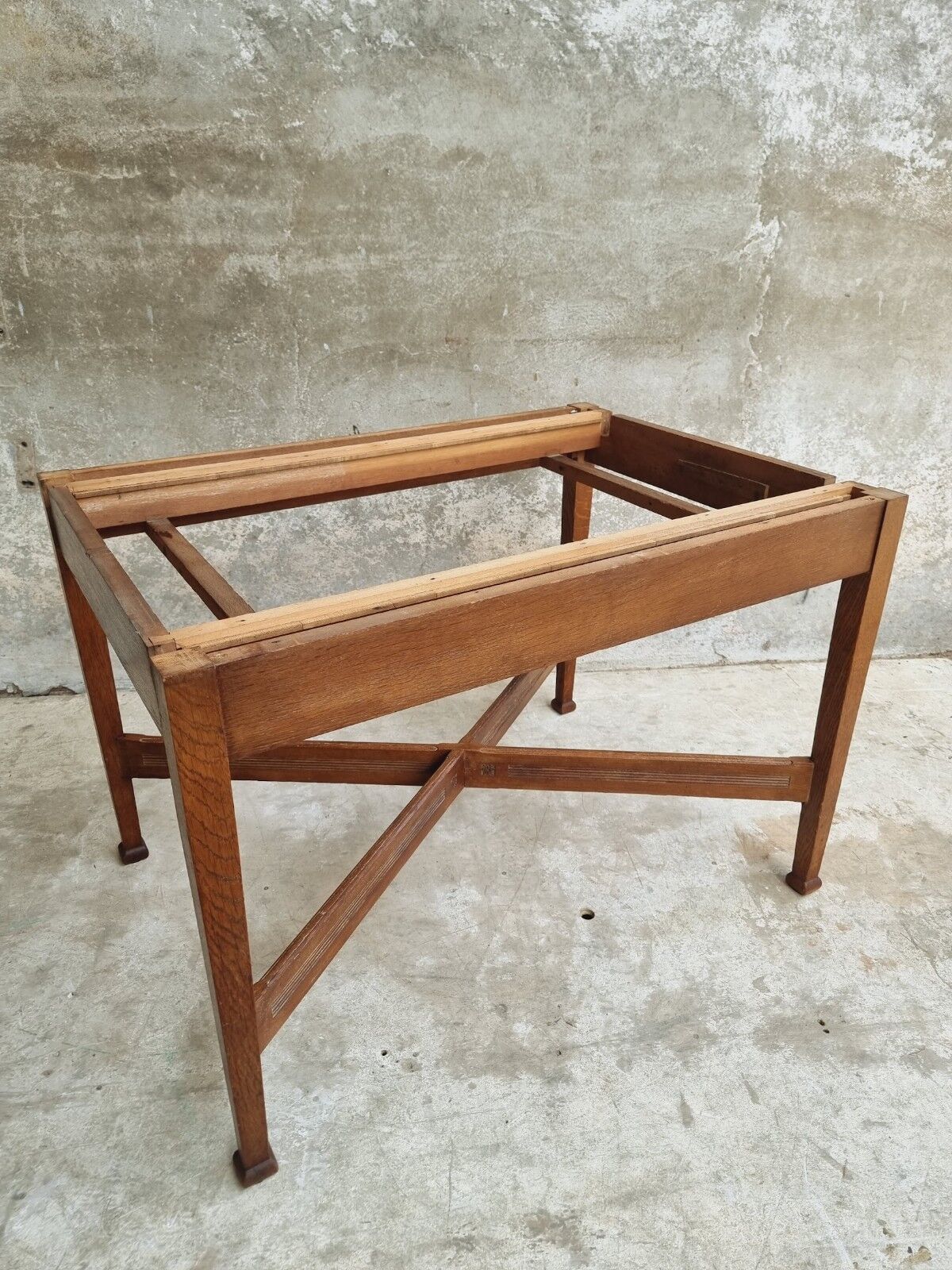 Antique extendable table dining table oak