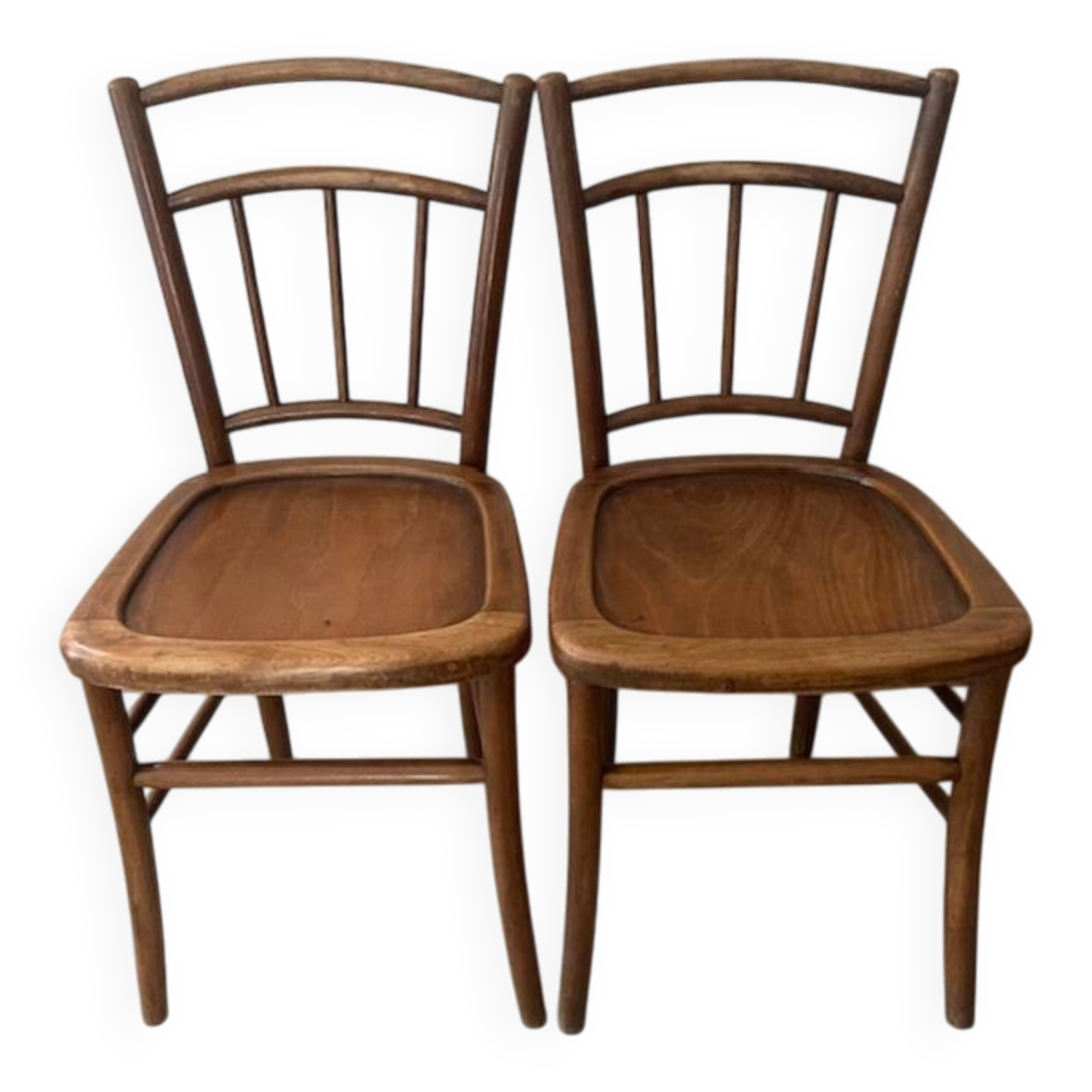 Paire de chaises bistrot