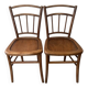 Paire de chaises bistrot