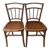 Pair of bistro chairs