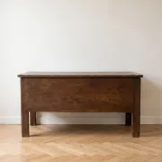 Chest, old wooden dough trough