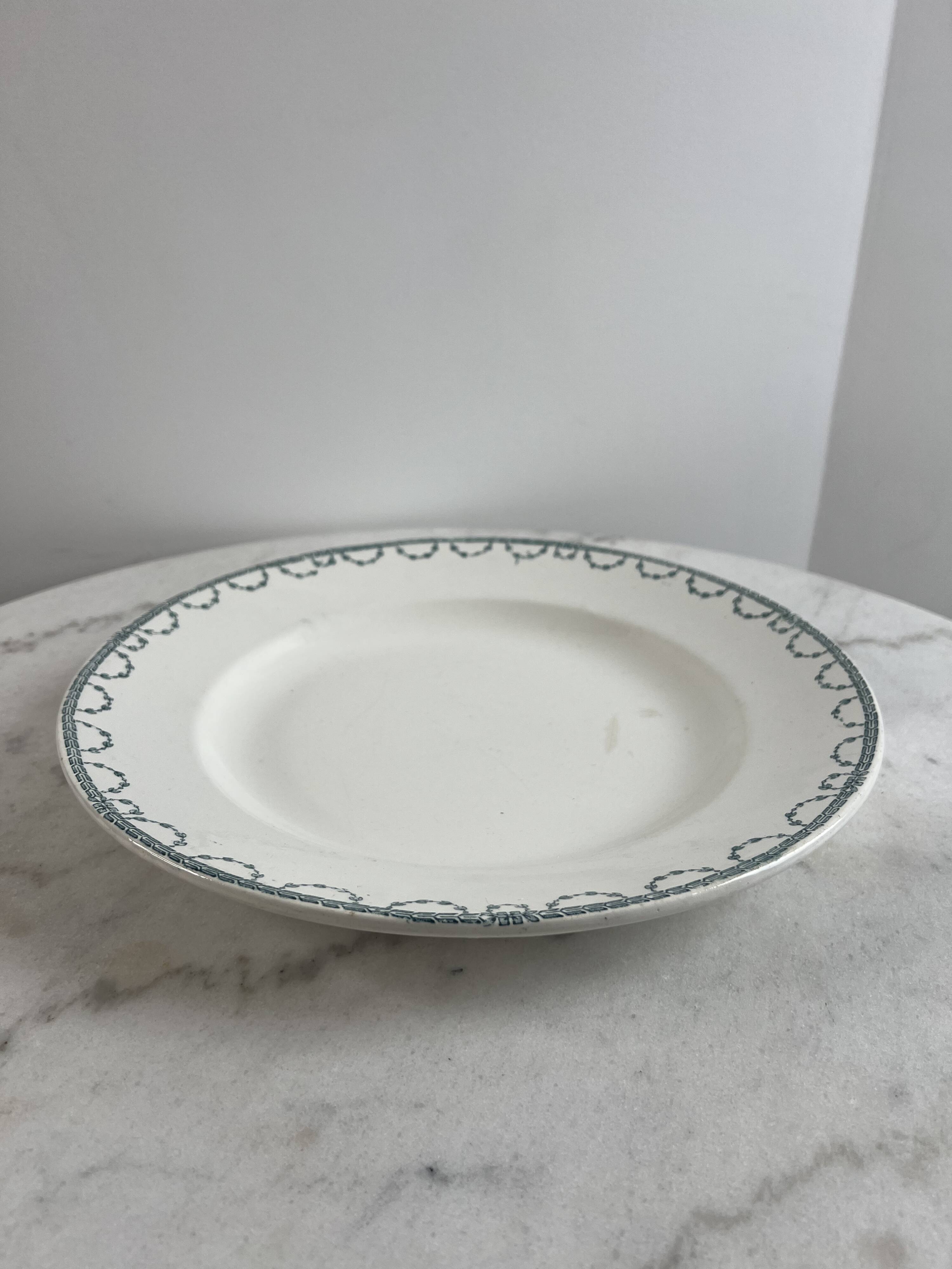Plat de présentation Sarreguemines Faust