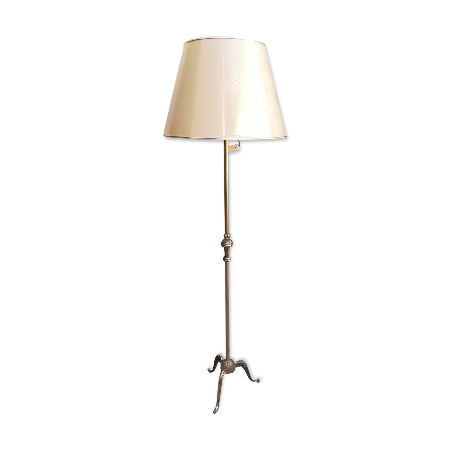 Brass lamppost