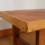 Scandinavian low bench