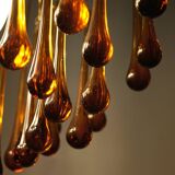 Mid-Century Murano Teardrop Chandelier