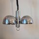 Midcentury Chrome Space Age Chandelier/Pendant Hillebrand, Germany, 1970s