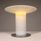 Glass mushroom table lamp attributed to Peill & Putzler, Germany, 1970s
