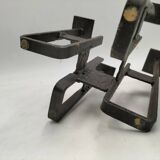 Brutalist candle holder