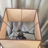 Lacquered table lamp Philippe Barbier years 1970