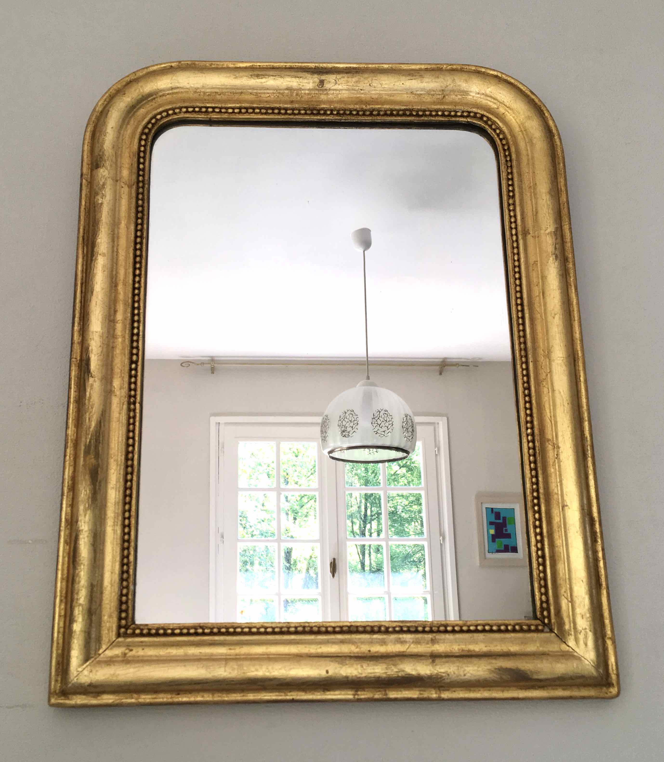 Mirror Louis Philippe gilded 68x52